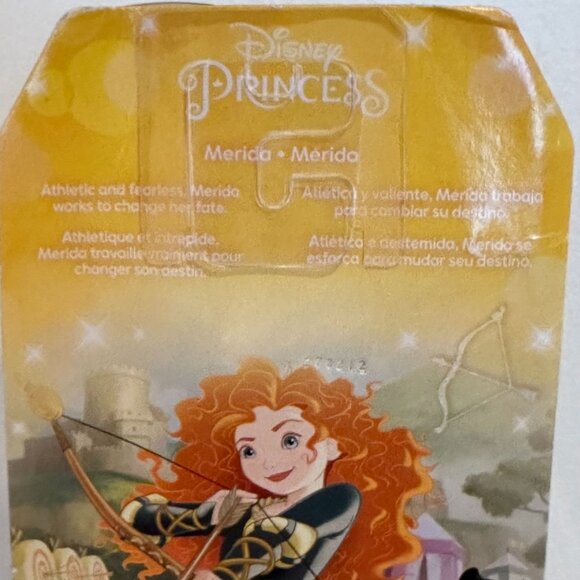 Disney Princess Merida Brave Doll Red Hair Teal Dress Matte Figure Gift Toy - Picture 8 of 11